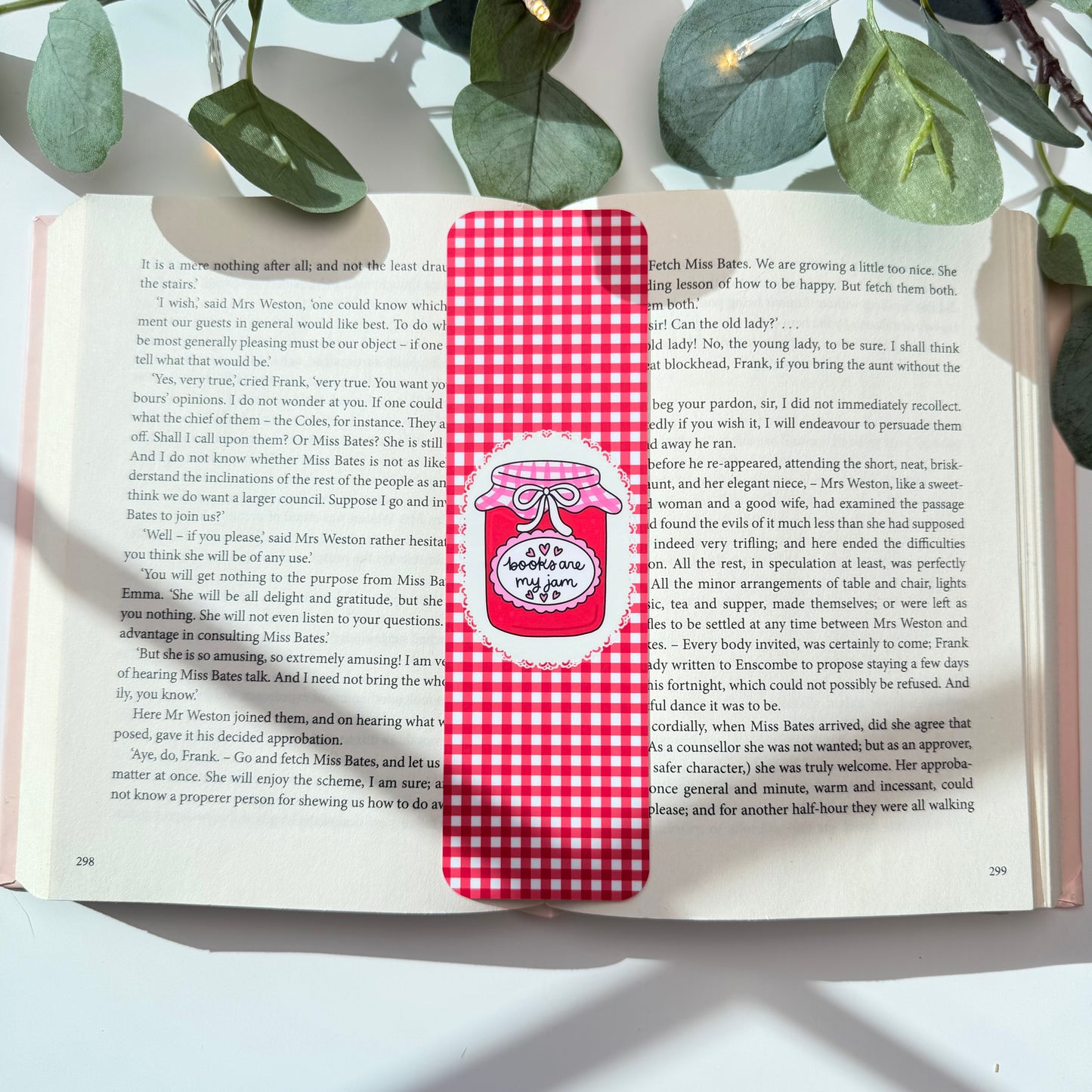 Books Are My Jam Bookmark