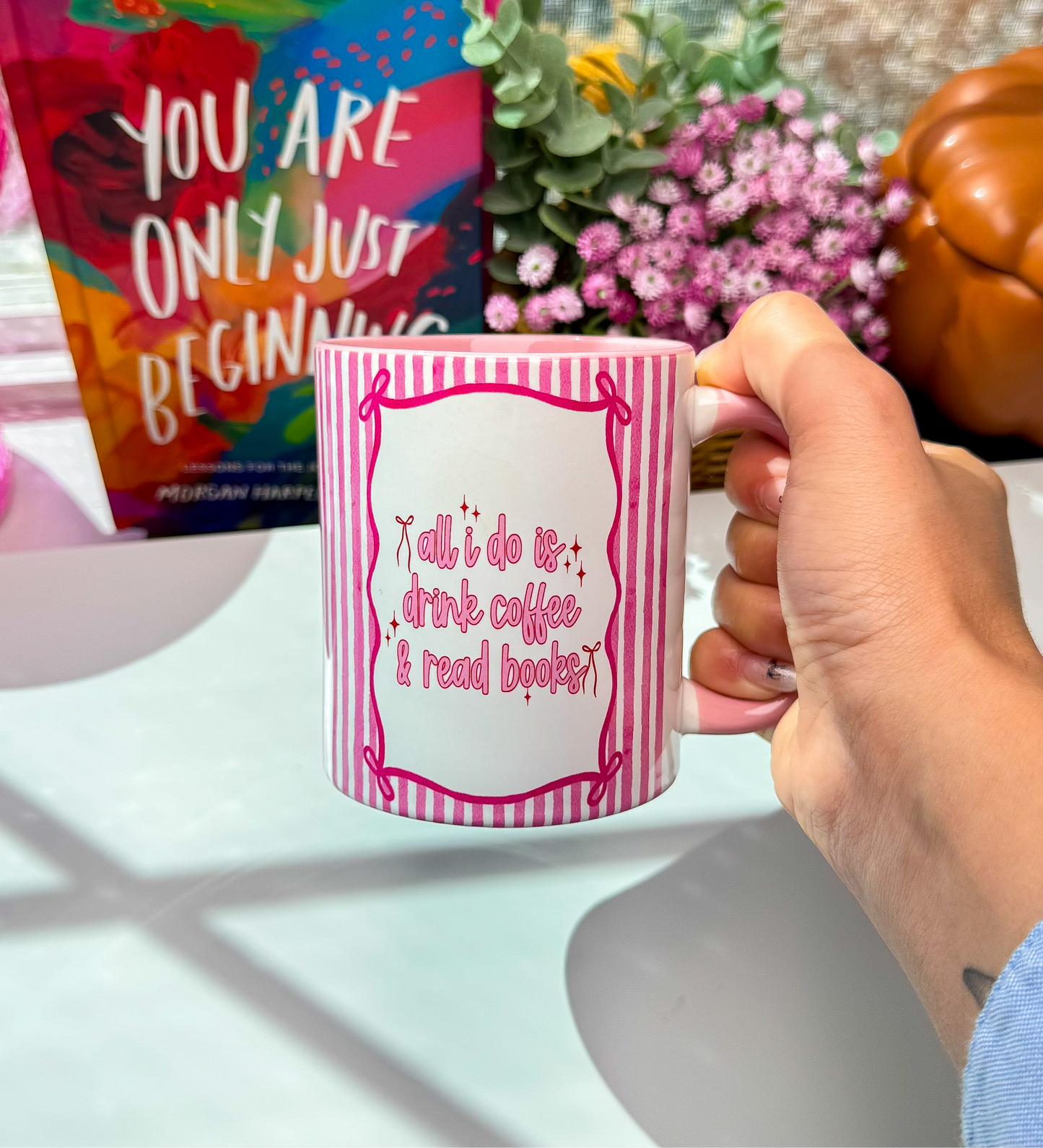 All I Do Is Drink Coffee & Read Books Mug