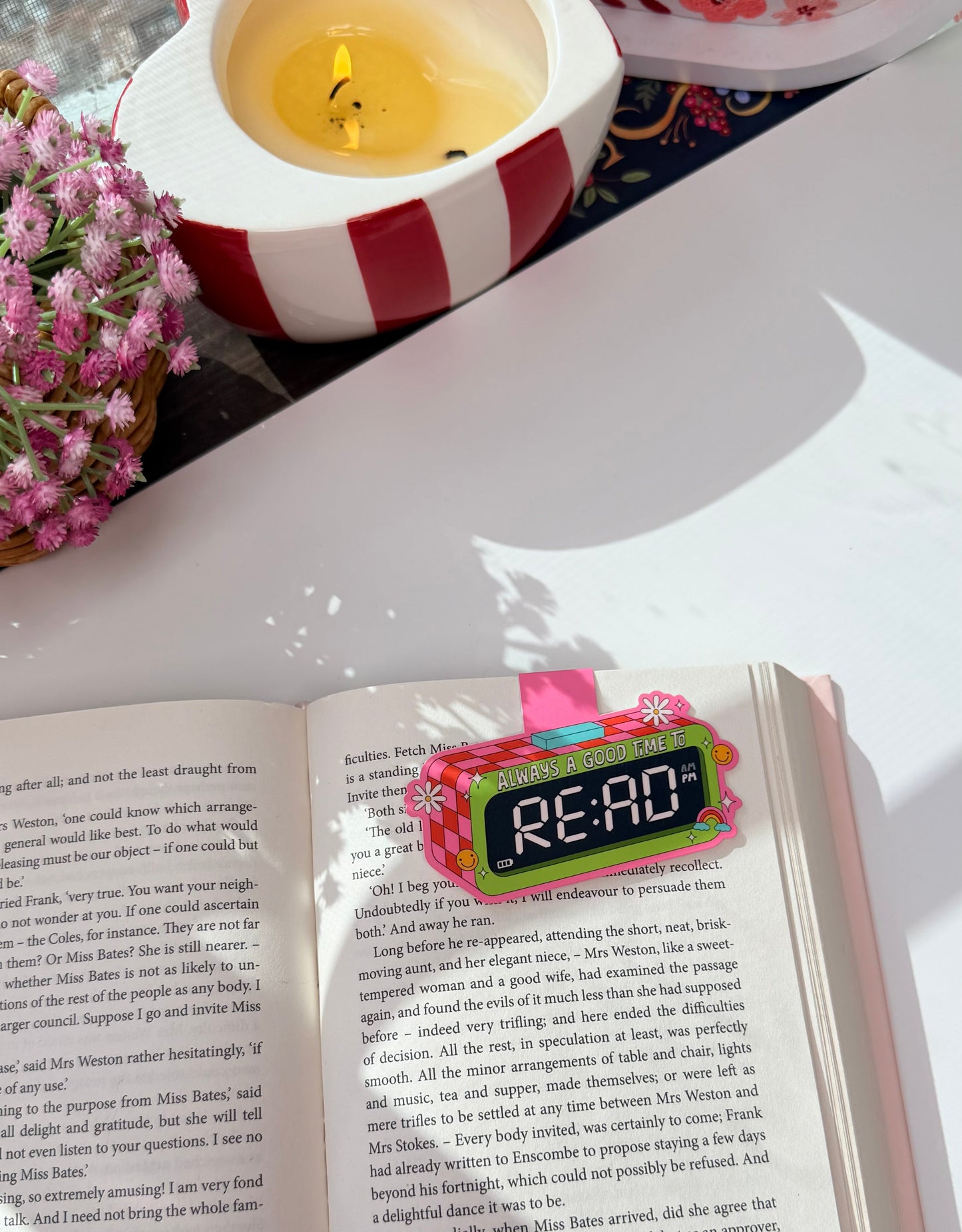 Always a Good Time to Read Magnetic Bookmark