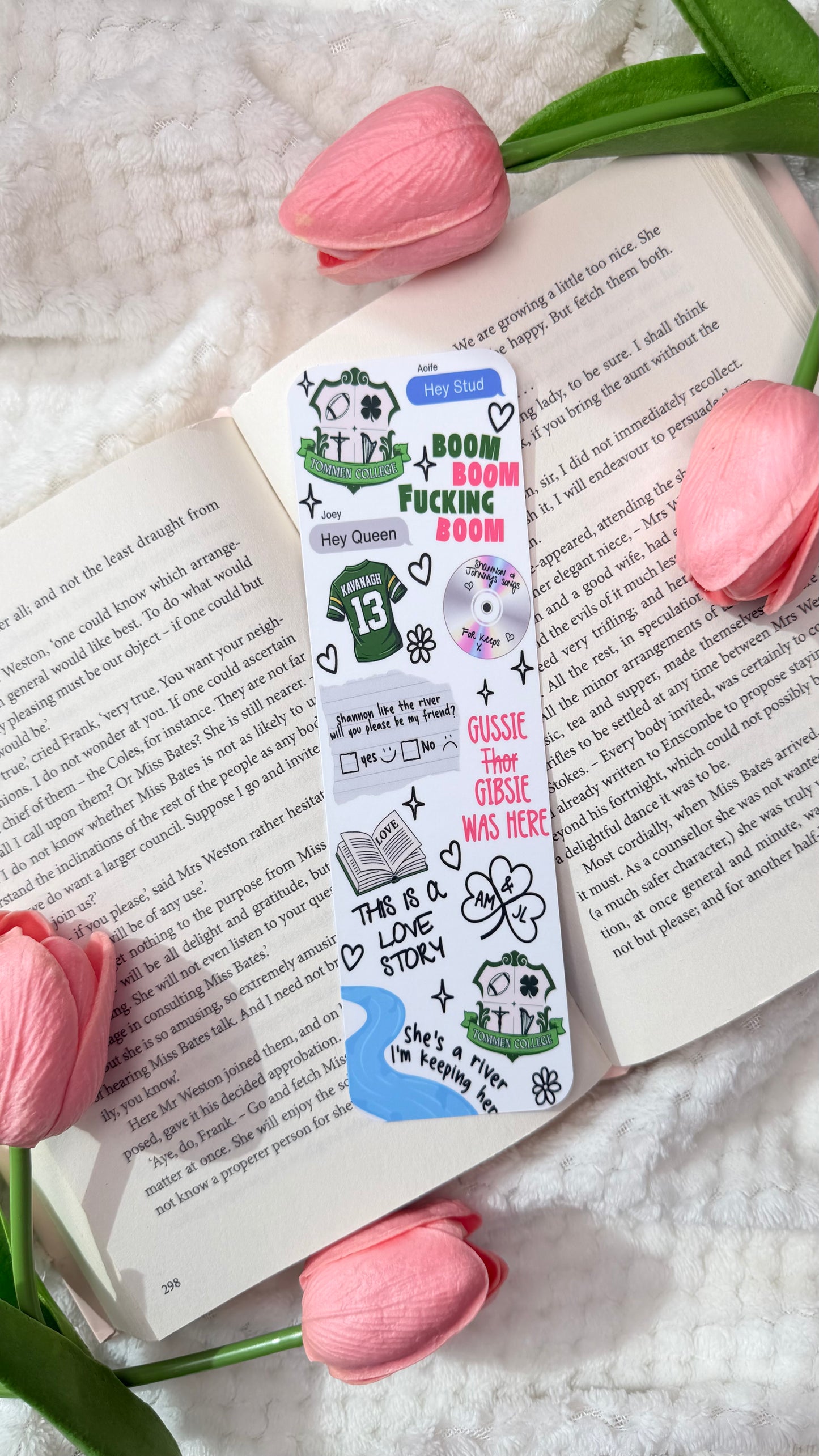 Tommen Collage Bookmark