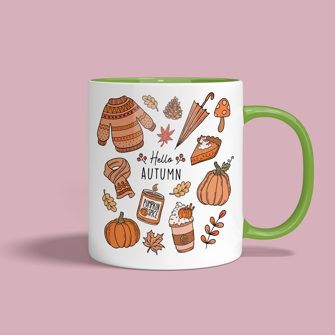 π Hello Autumn Mug