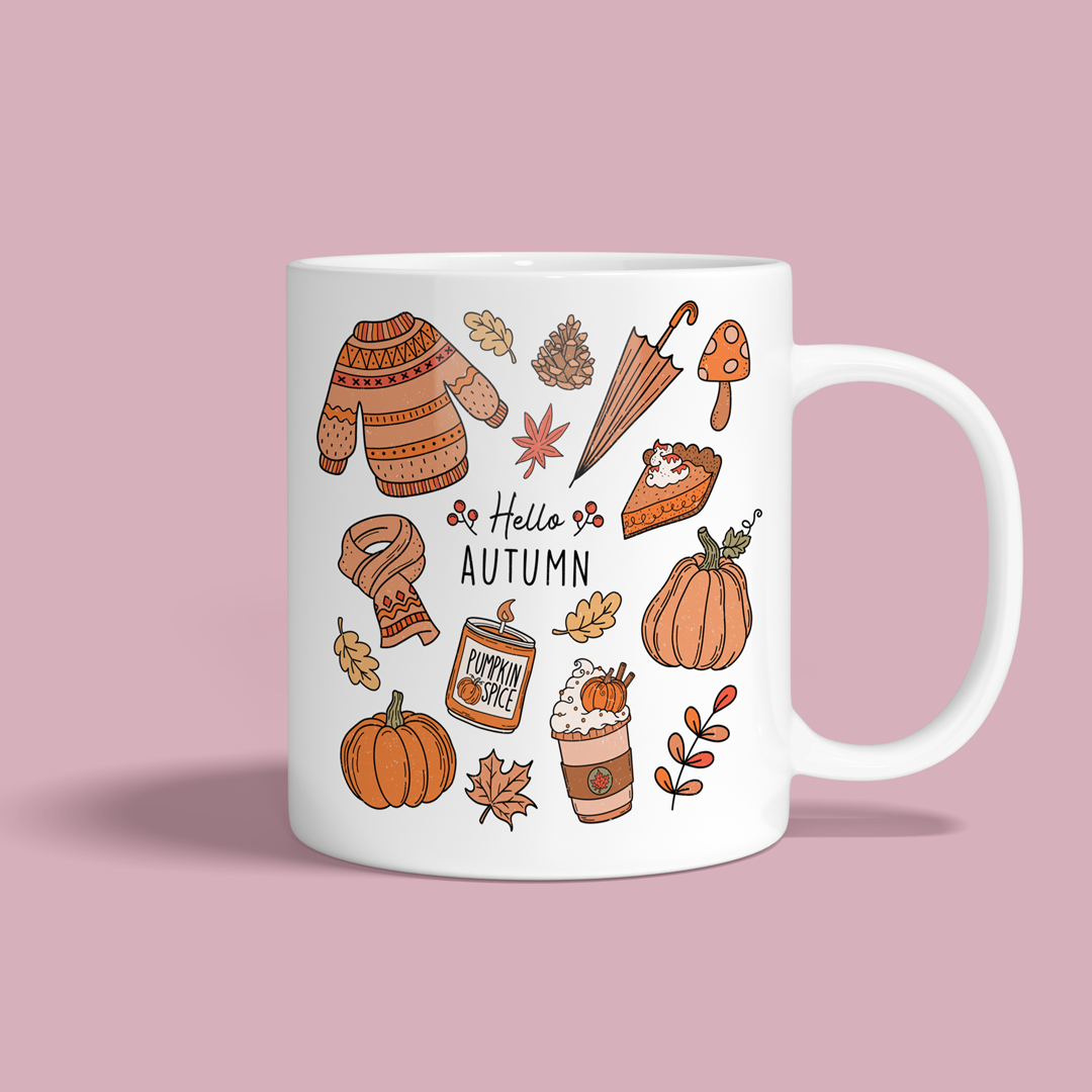 π Hello Autumn Mug