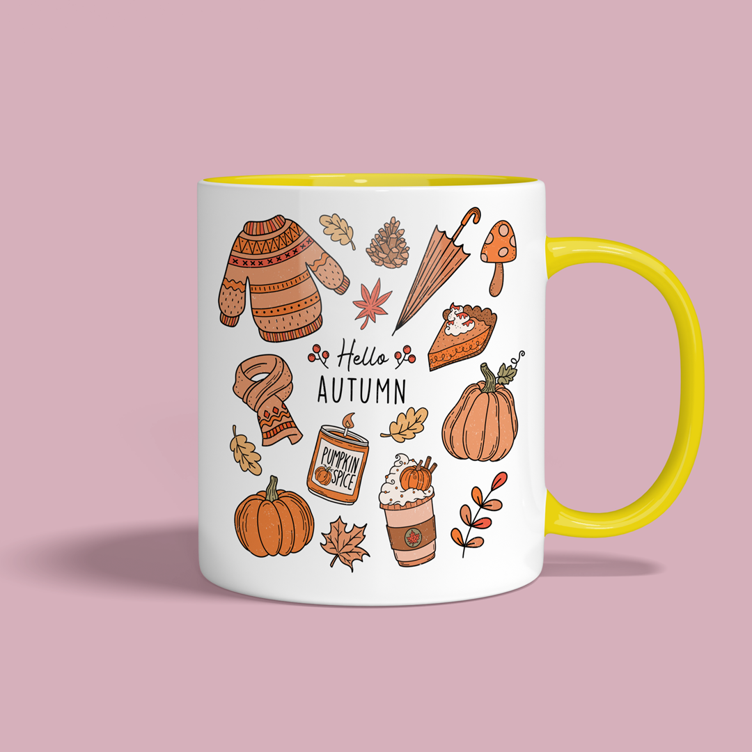 π Hello Autumn Mug