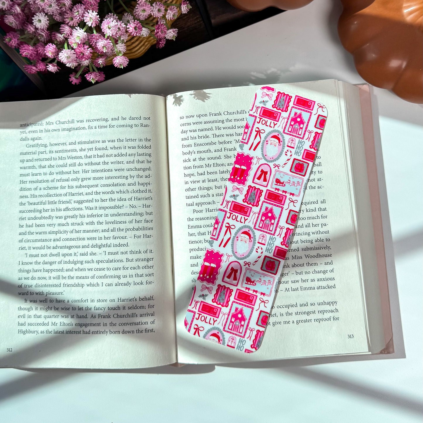 Christmas Santa Bookmark