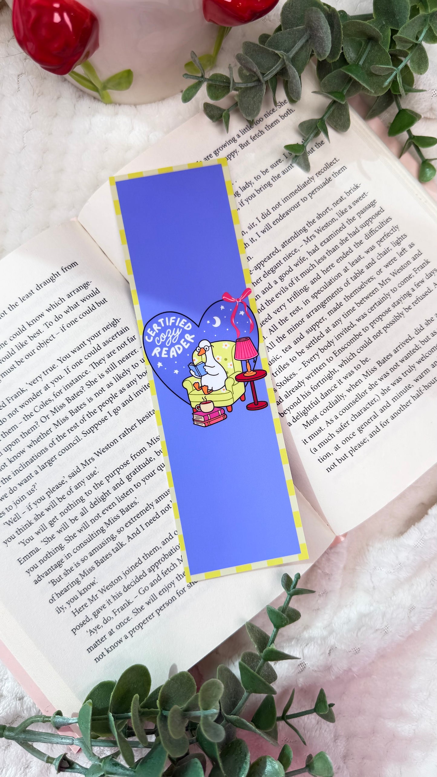 Certified Cozy Reader Bookmark