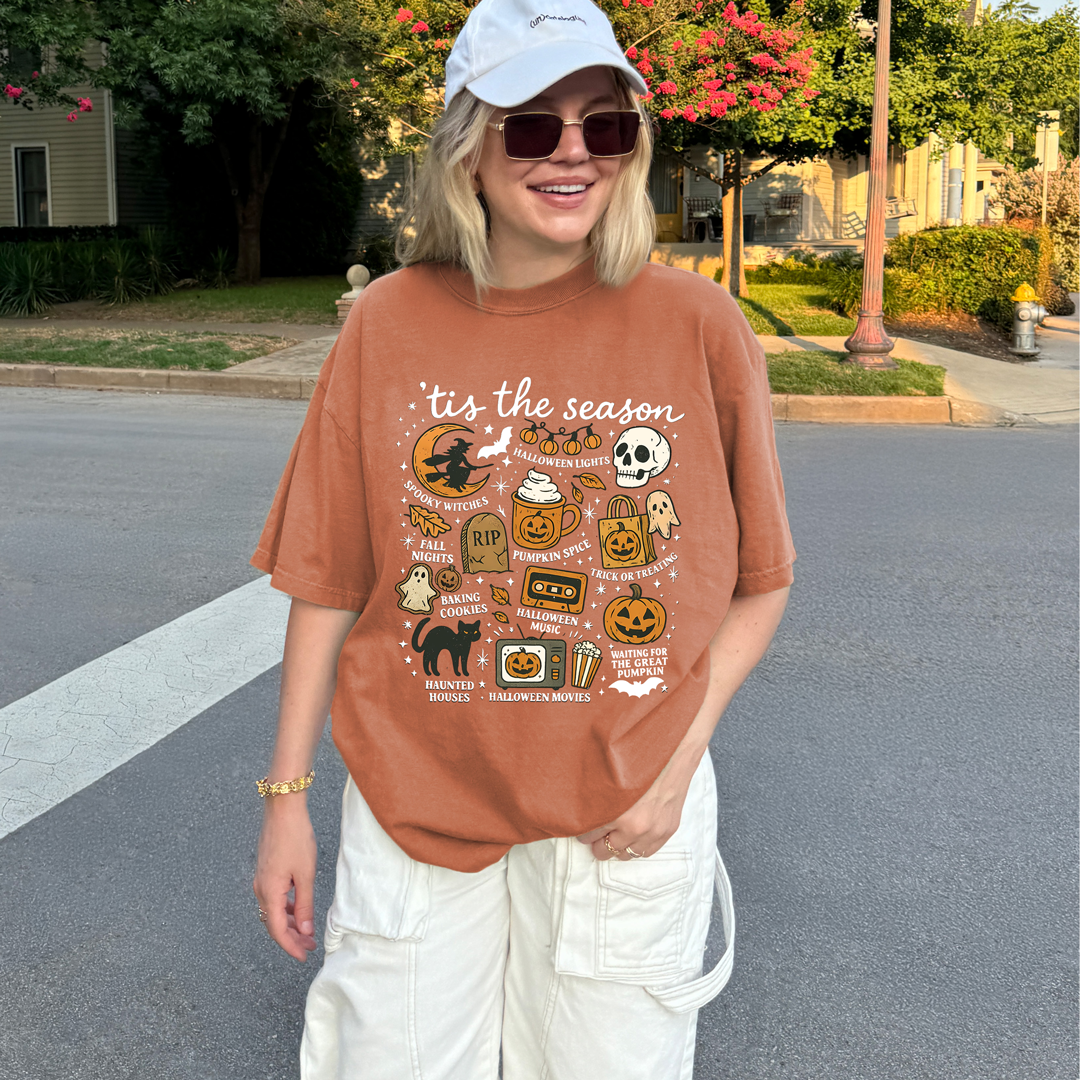 ‘Tis the Season Halloween T-Shirt – Cute & Spooky Fall Vibes
