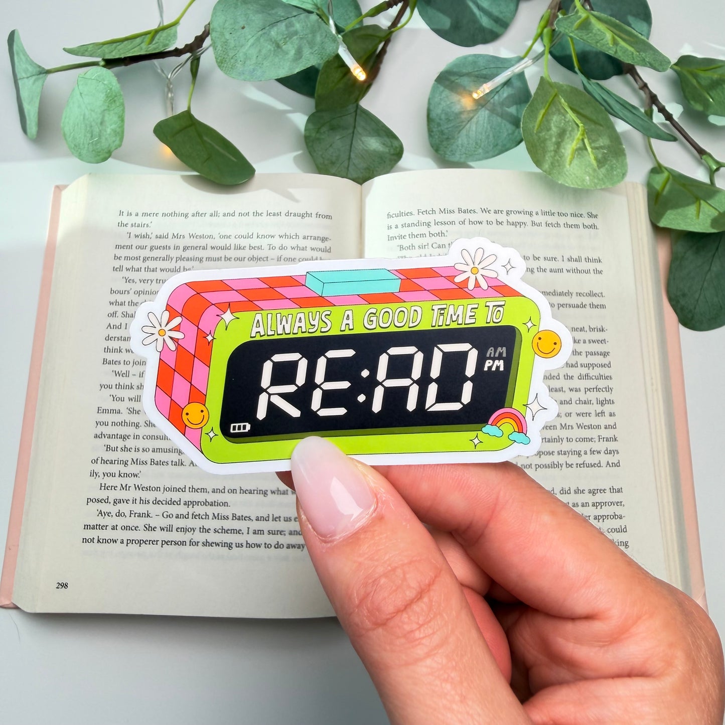 Always a Good Time to Read Sticker