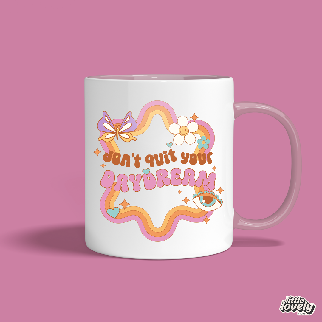Don't Quit Your Daydream – Retro Mug
