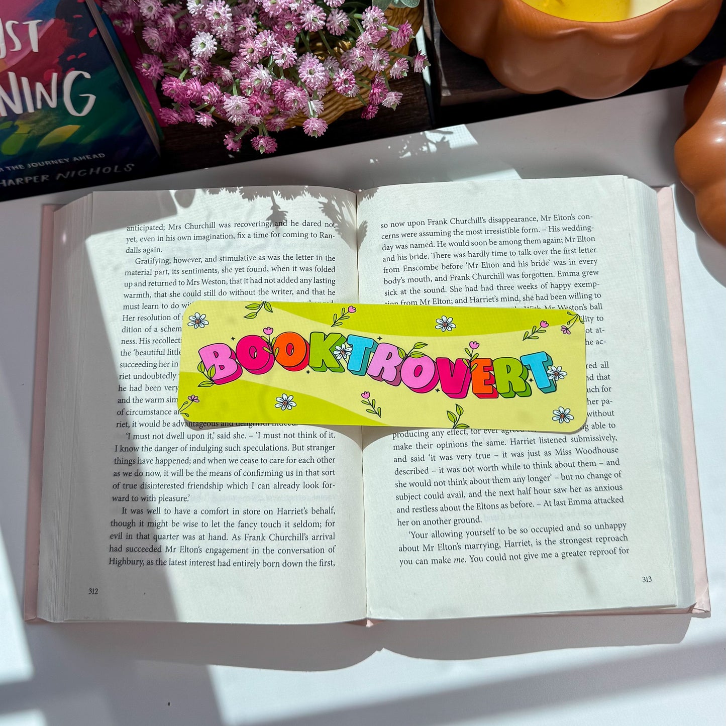 Booktrovert Bookmark