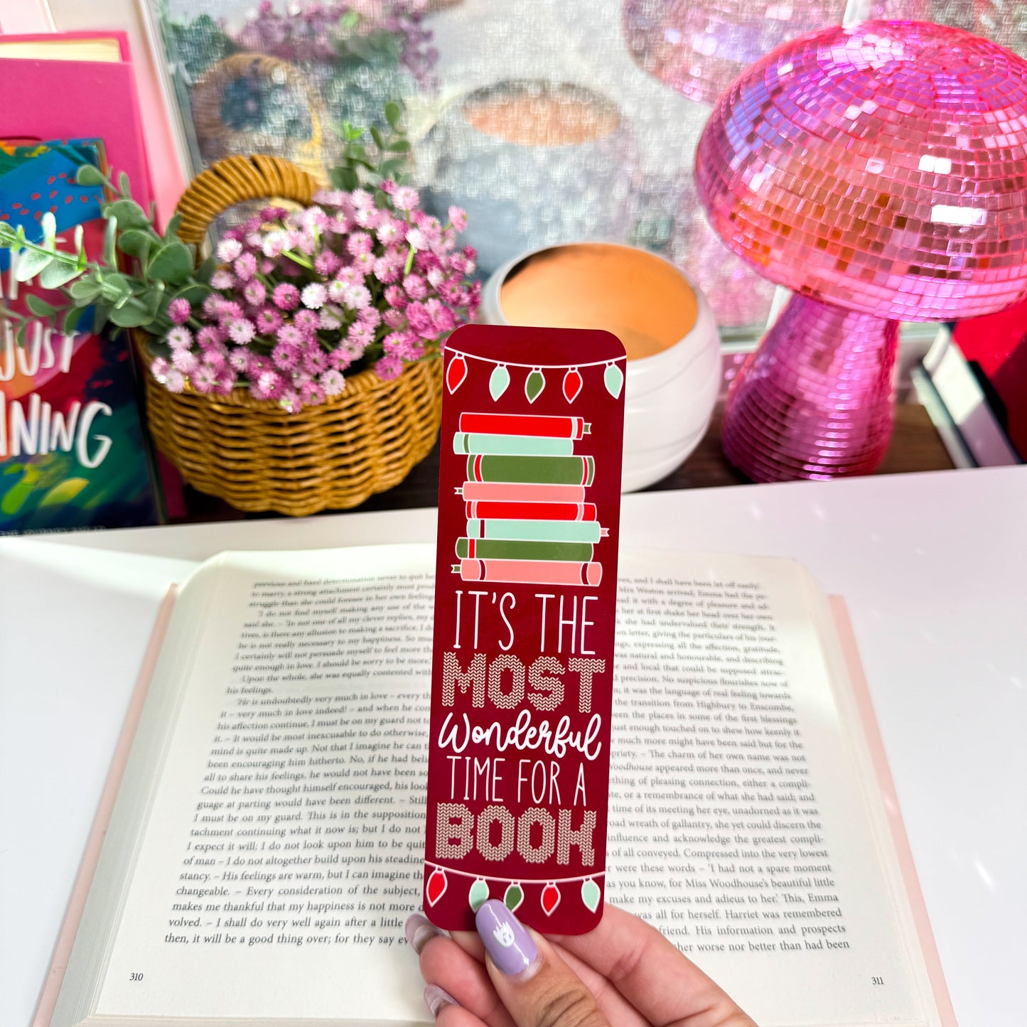 It’s the Most Wonderful Time for a Book Bookmark