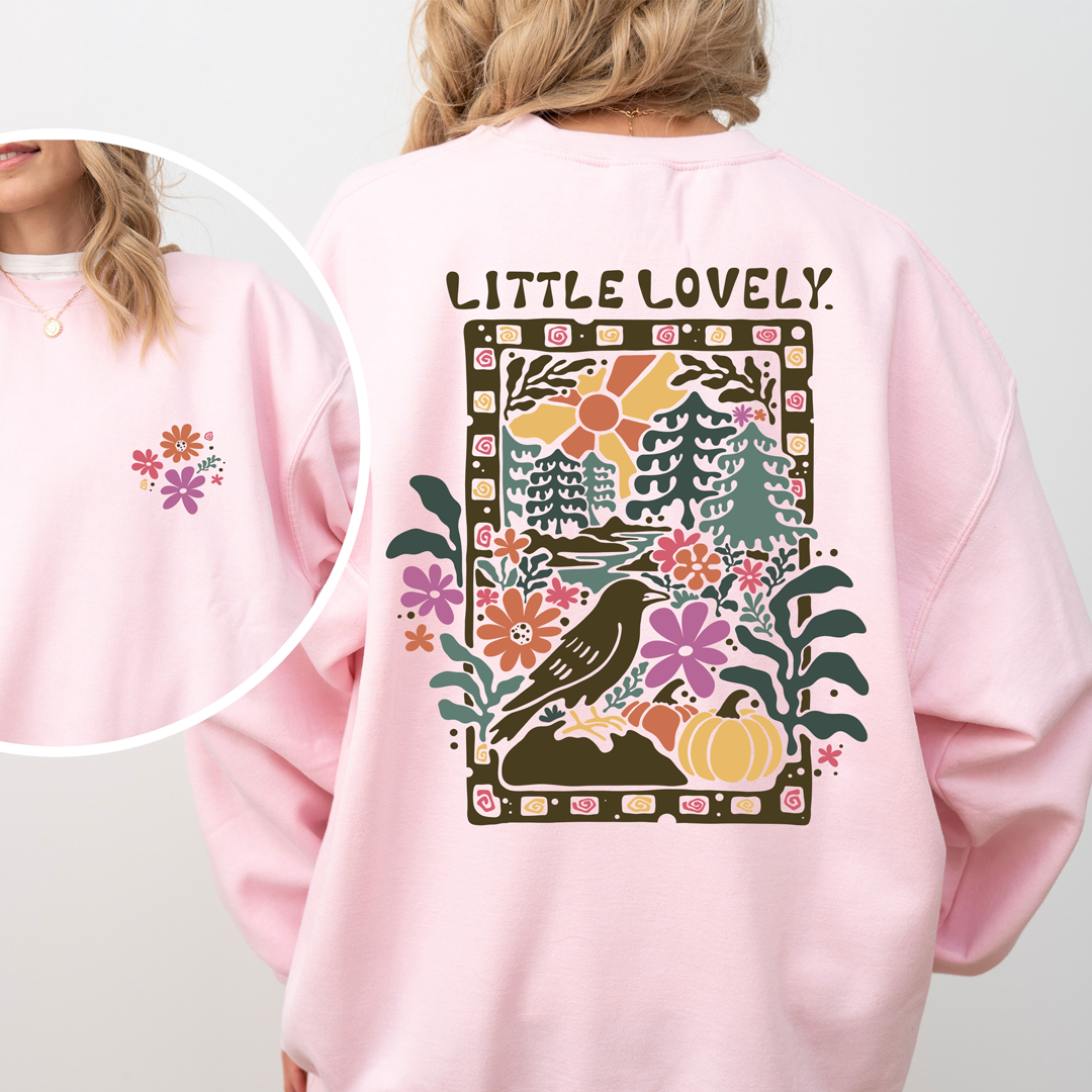 🌸 Exclusive “Lovely Fall Garden” Sweatshirt – Little Lovely
