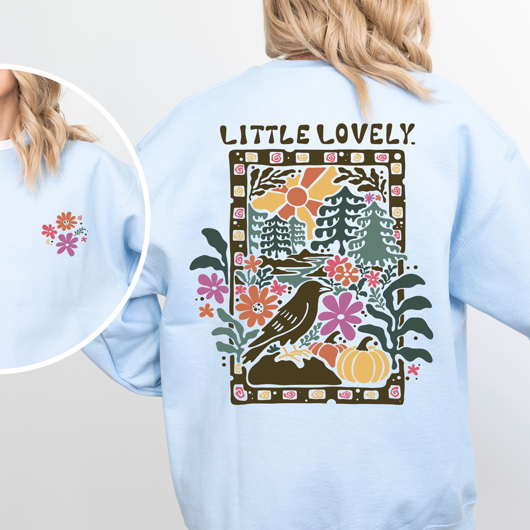 🌸 Exclusive “Lovely Fall Garden” Sweatshirt – Little Lovely