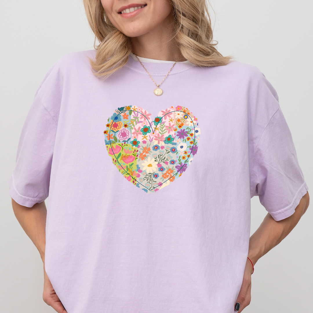 🌸 Blooming Heart Tee