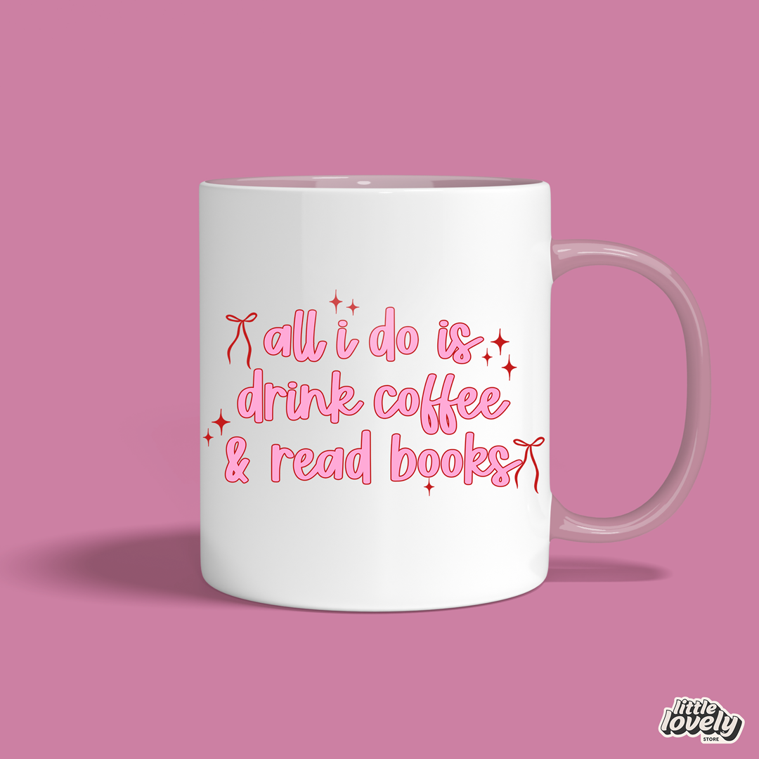 Coffee & Books Mug β For the Cozy Bookworm βππ