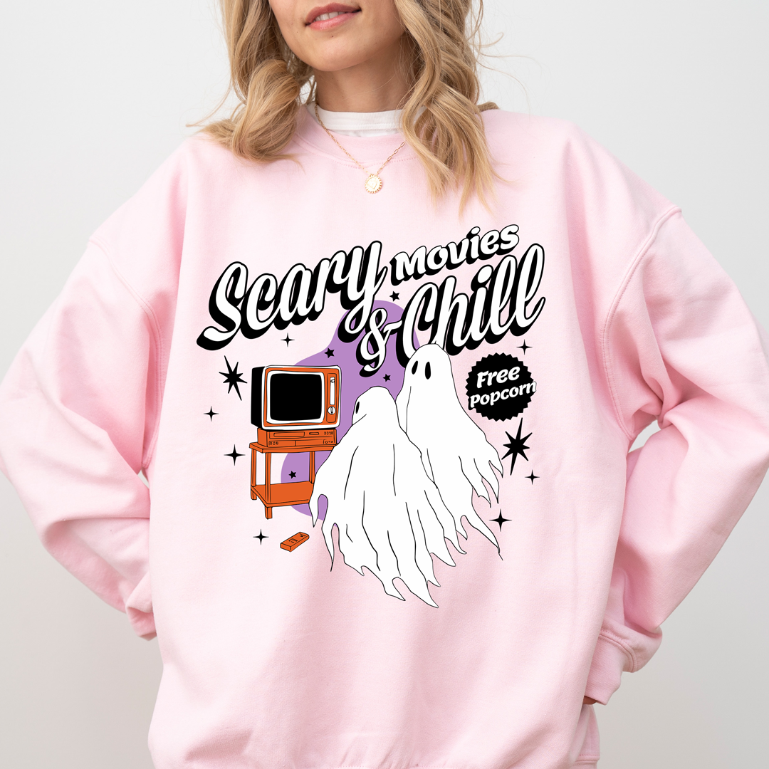Scary Movies & Chill Sweatshirt