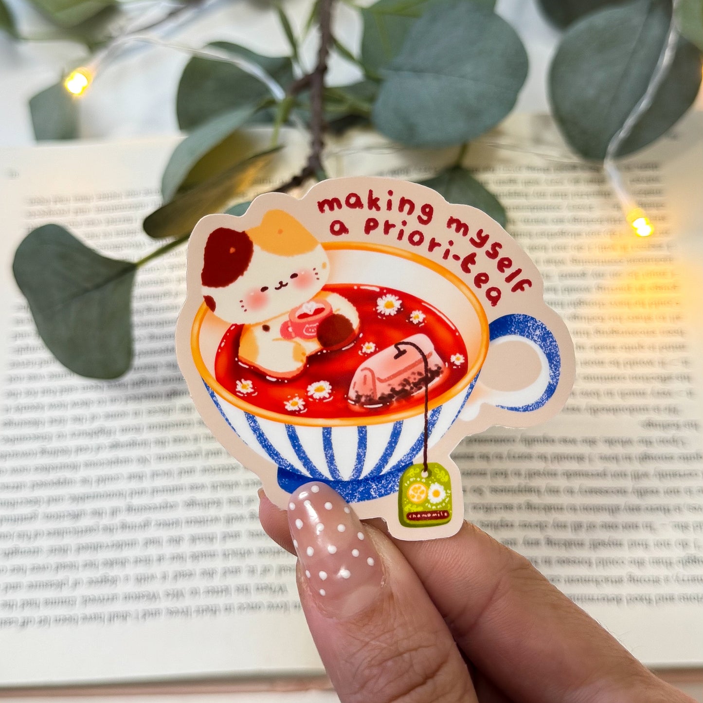 Making Myself a Priori-Tea Sticker