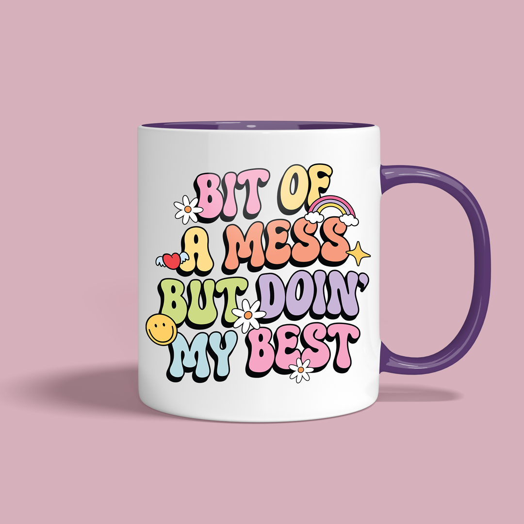 🌈 Bit of a Mess Mug