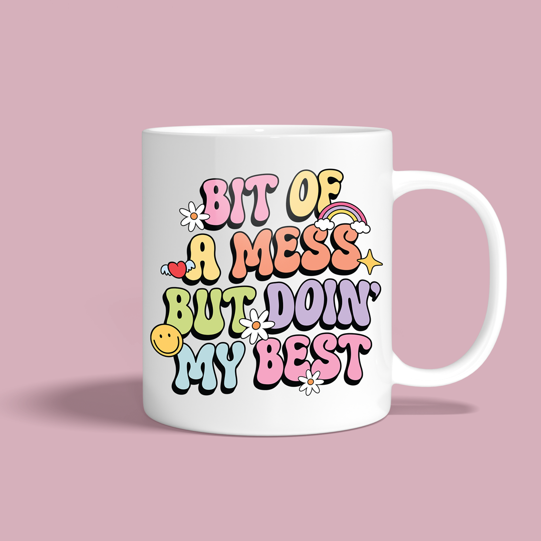 🌈 Bit of a Mess Mug