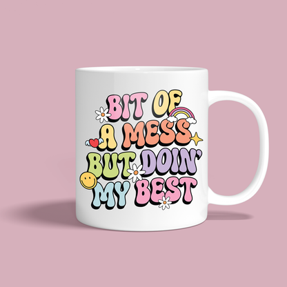 🌈 Bit of a Mess Mug