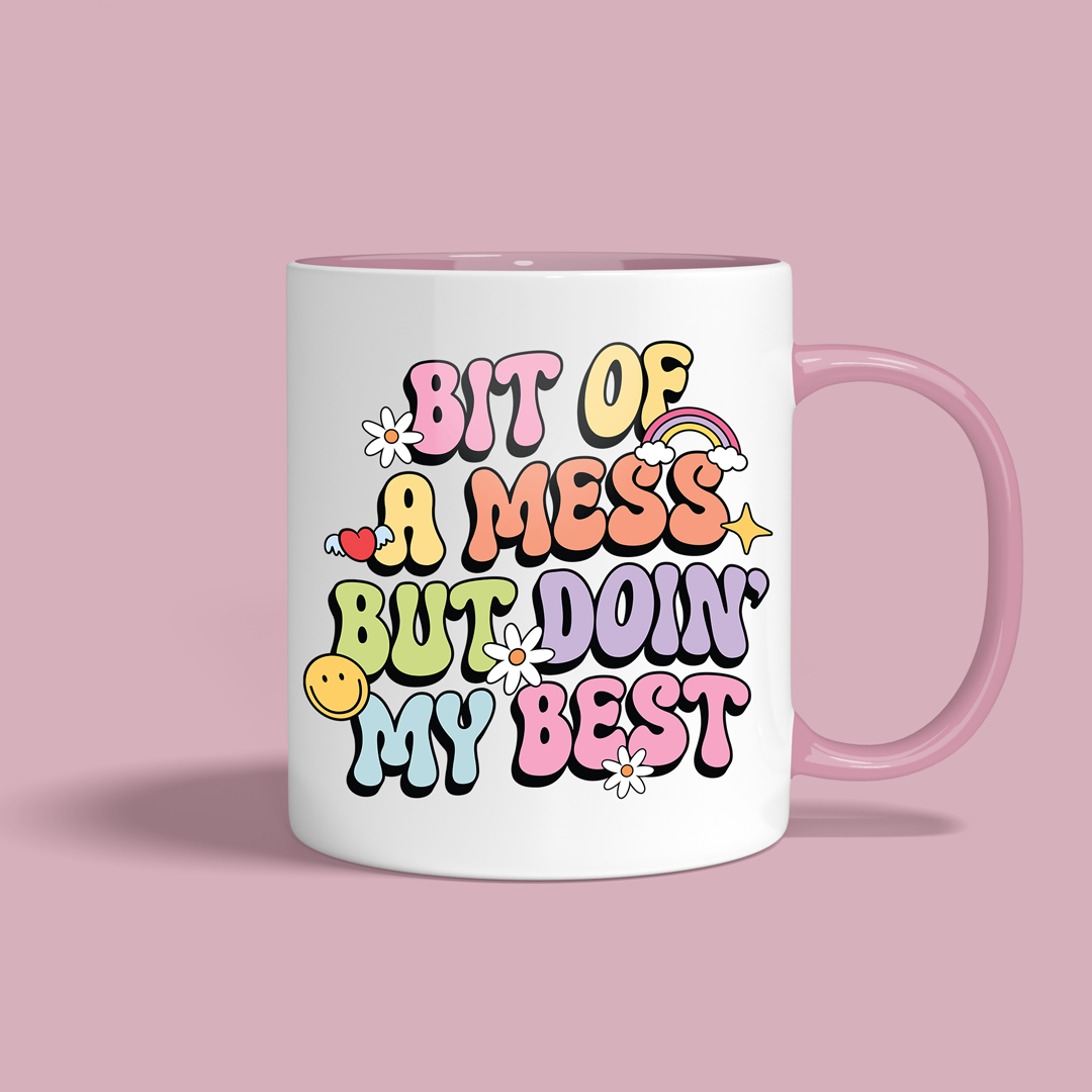 🌈 Bit of a Mess Mug