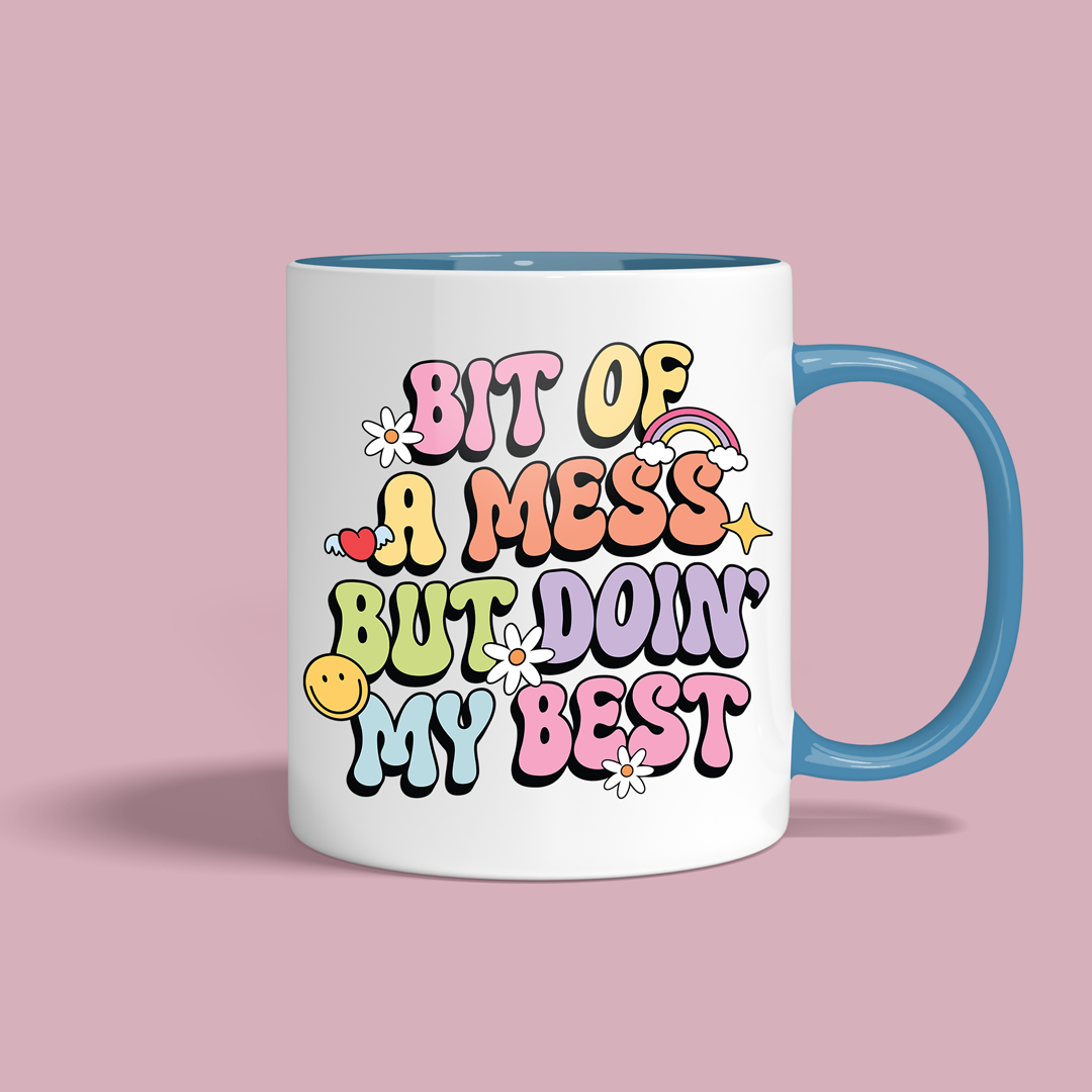 🌈 Bit of a Mess Mug