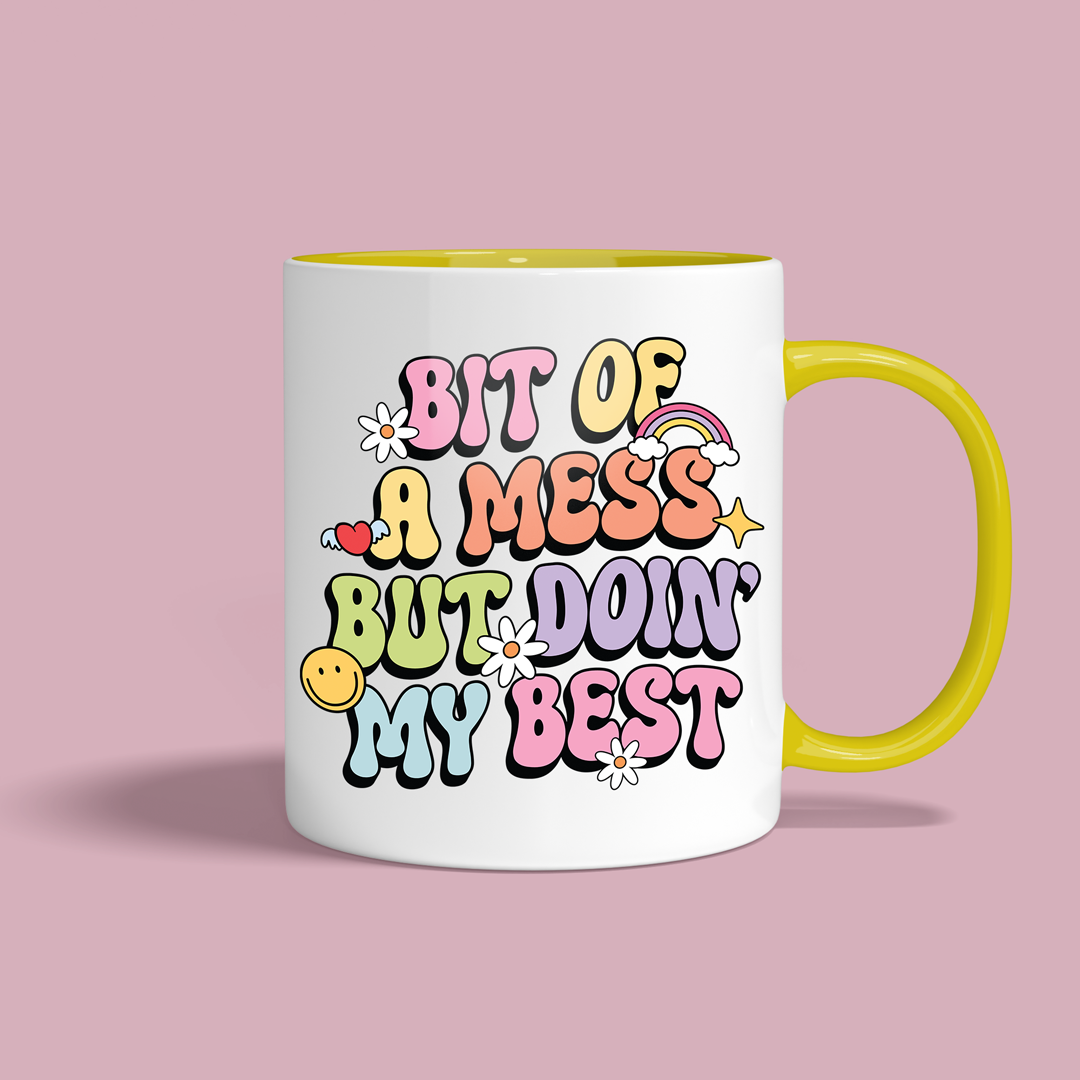 🌈 Bit of a Mess Mug