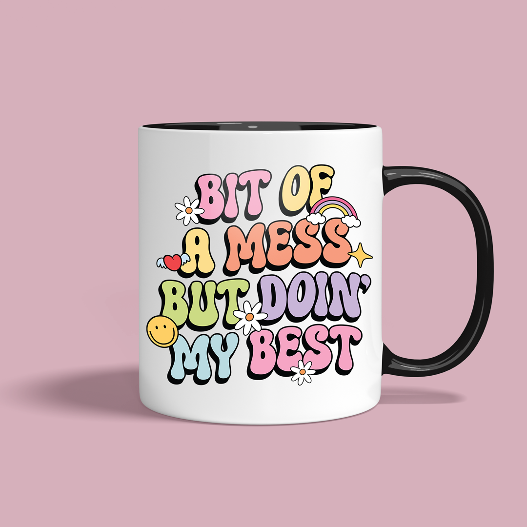 🌈 Bit of a Mess Mug