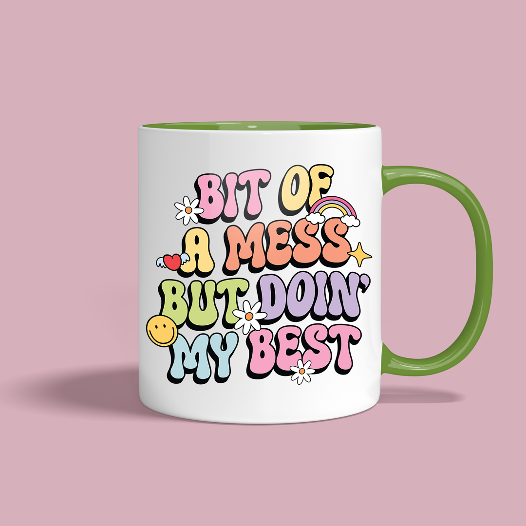 🌈 Bit of a Mess Mug