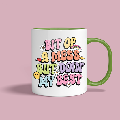 🌈 Bit of a Mess Mug