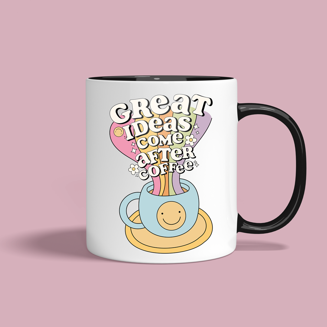 Great Ideas Come After Coffee Mug