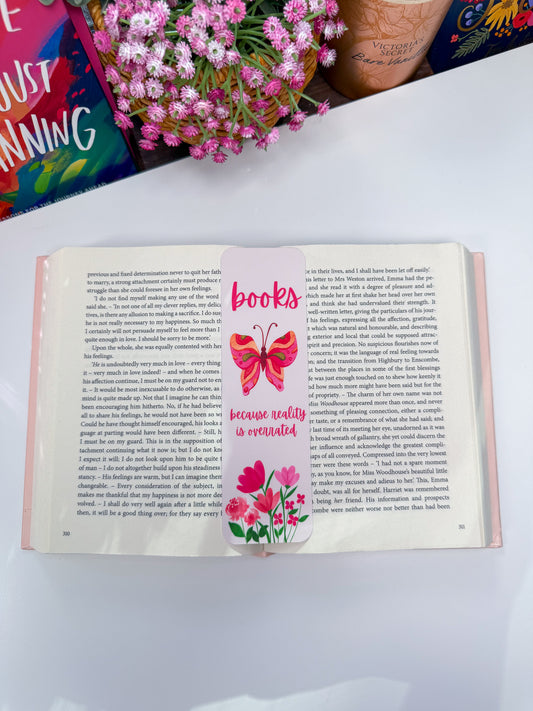 Books Because Reality Is Overrated