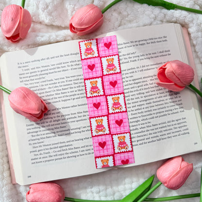 Pink Teddy Bear Bookmark