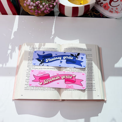Fantasy Girlie & Bookish Girlie Bookmark