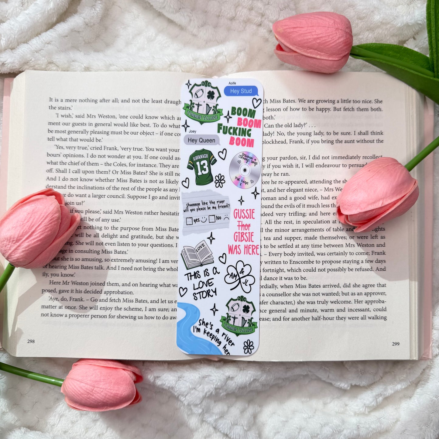 Tommen Collage Bookmark