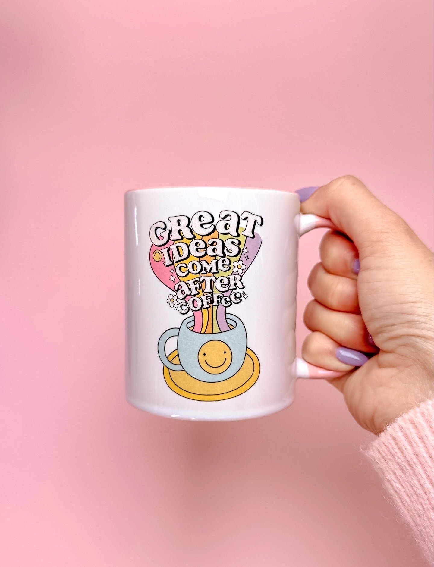 Great Ideas Come After Coffee Mug