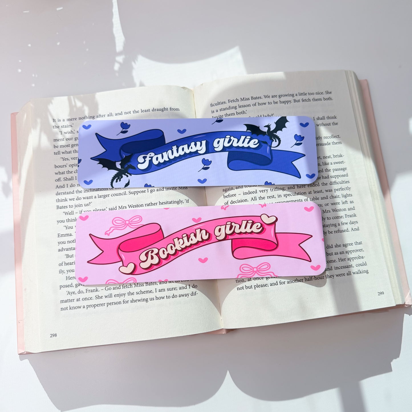 Fantasy Girlie & Bookish Girlie Bookmark