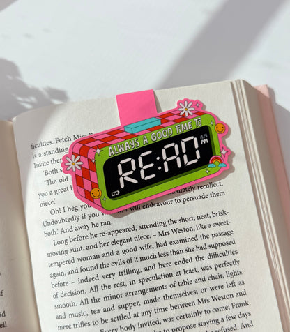Always a Good Time to Read Magnetic Bookmark