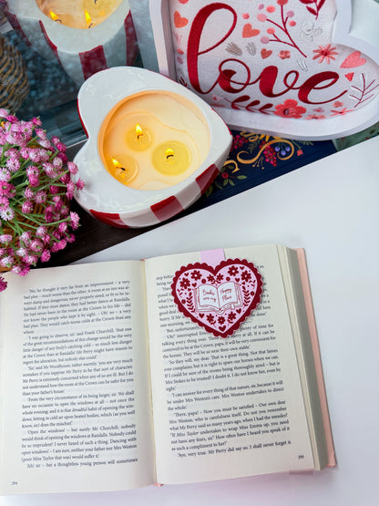 Heart Magnetic Bookmark
