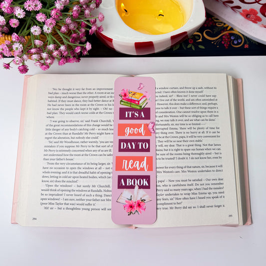 It’s a Good Day to Read a Book Bookmark