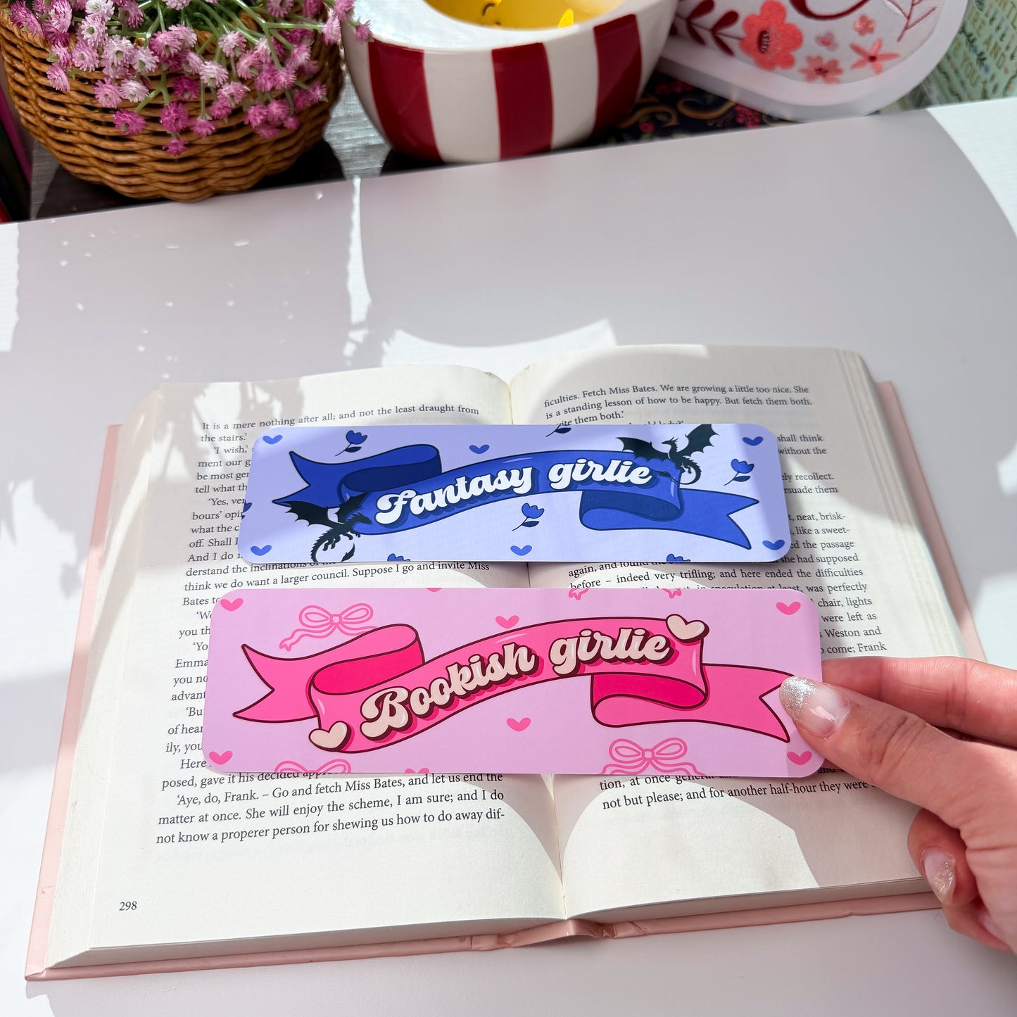 Fantasy Girlie & Bookish Girlie Bookmark