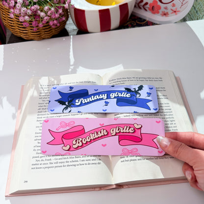 Fantasy Girlie & Bookish Girlie Bookmark