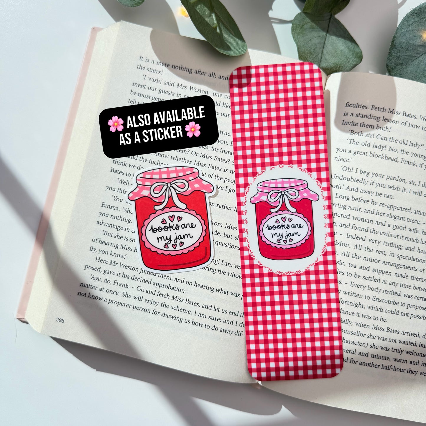 Books Are My Jam Bookmark