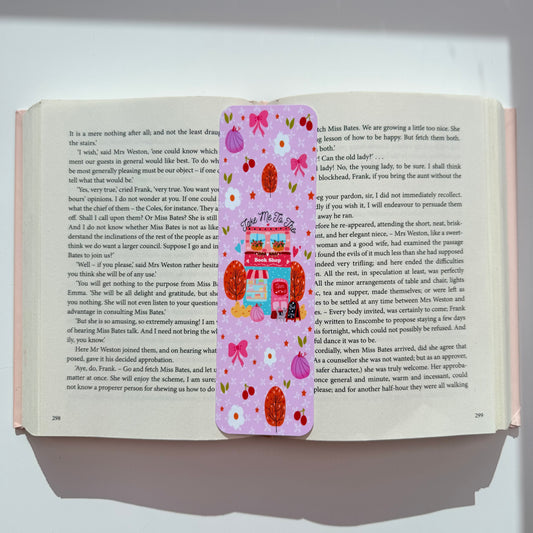 Take Me to the Book Shop Bookmark