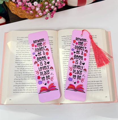 Lovely Place To Be – Lavender Bookmark for Book Lovers