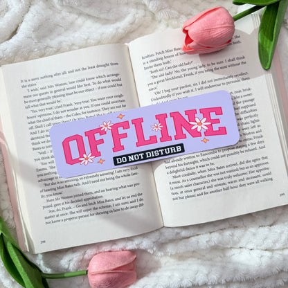 Offline Do Not Disturb Bookmark Funny