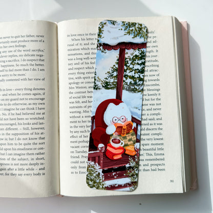 Cozy Winter Reading Bookmark