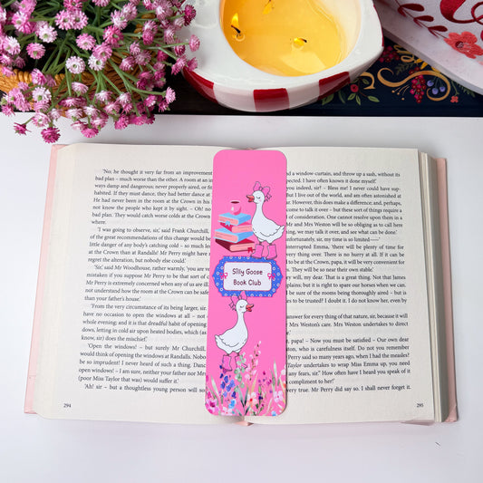 Silly Goose Book Club Bookmark