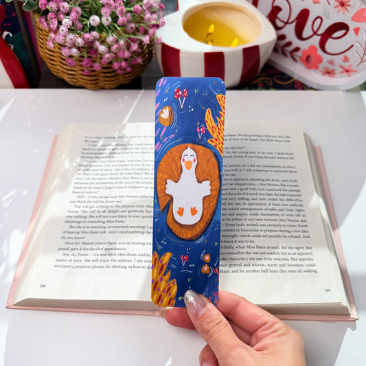 Cute Goose Bookmark