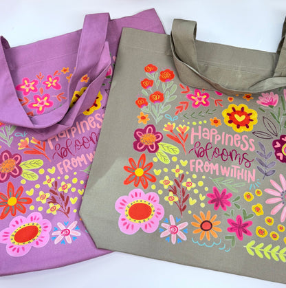 Happiness Blooms From Within