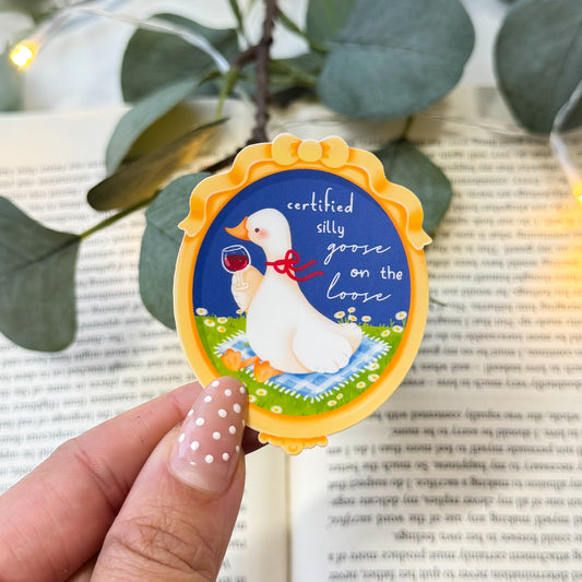 Silly Goose – Funny Goose Sticker